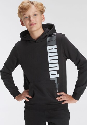 PUMA Sweatshirt 'ESS+' in Schwarz