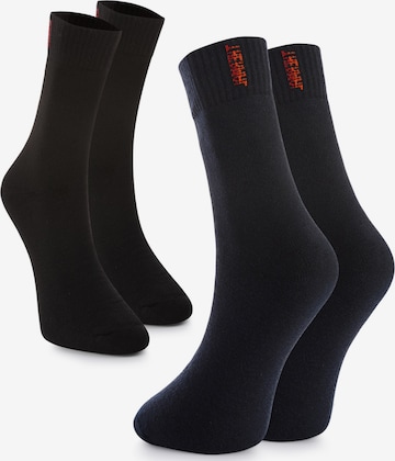 Crea Socks Sukat 'Thermal' värissä musta: etupuoli