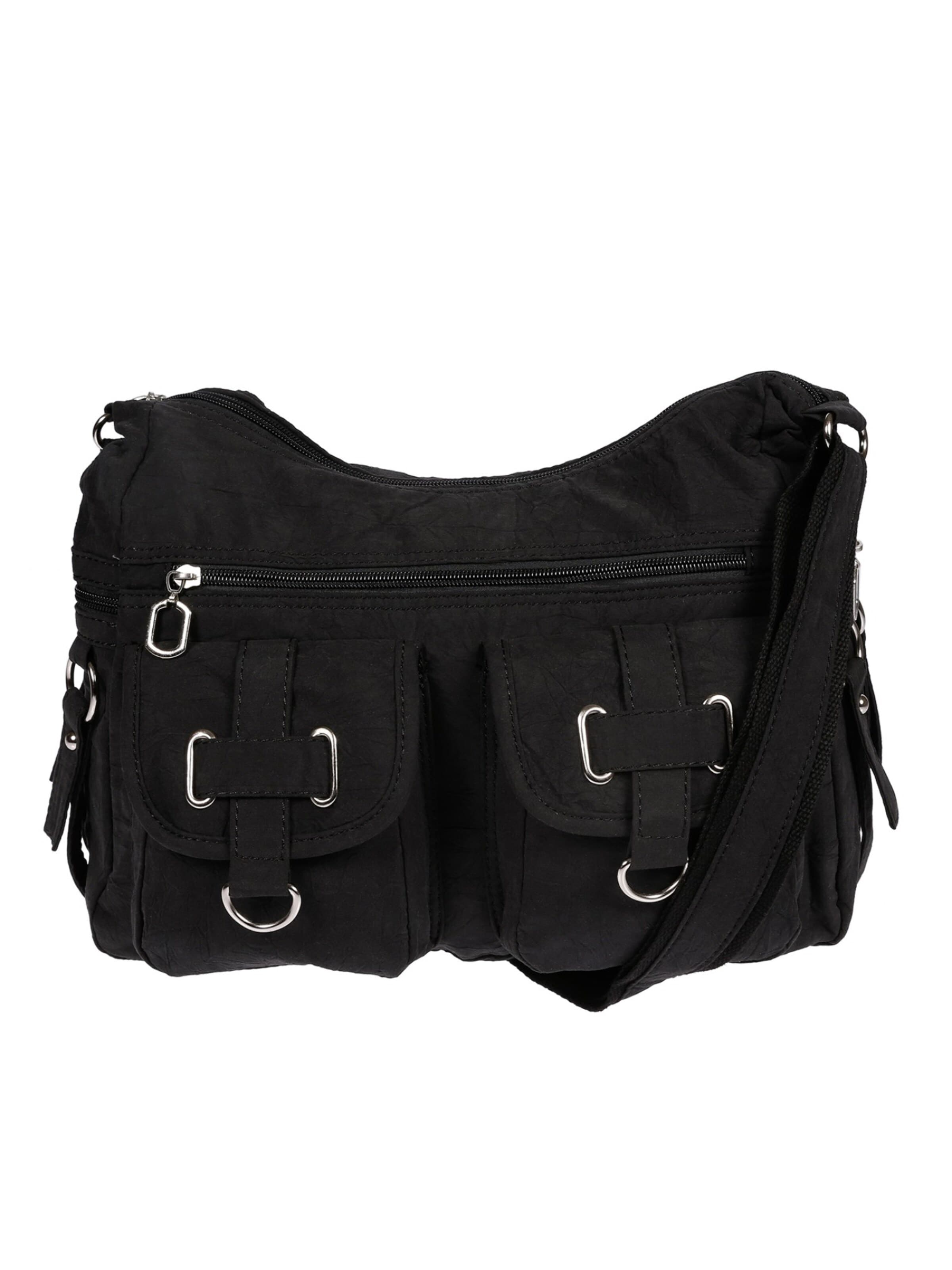 Christian Wippermann Handtasche‌‌‌‌‌‌ in Schwarz: Vorderseite