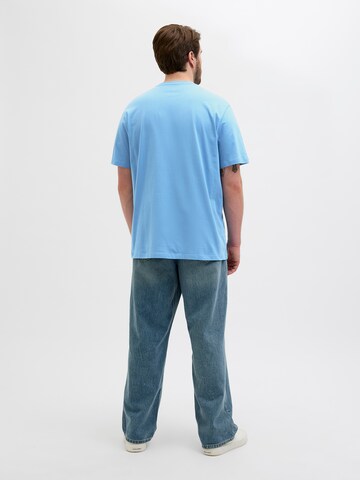 Jack & Jones Plus Shirt 'JJEnoa' in Blue