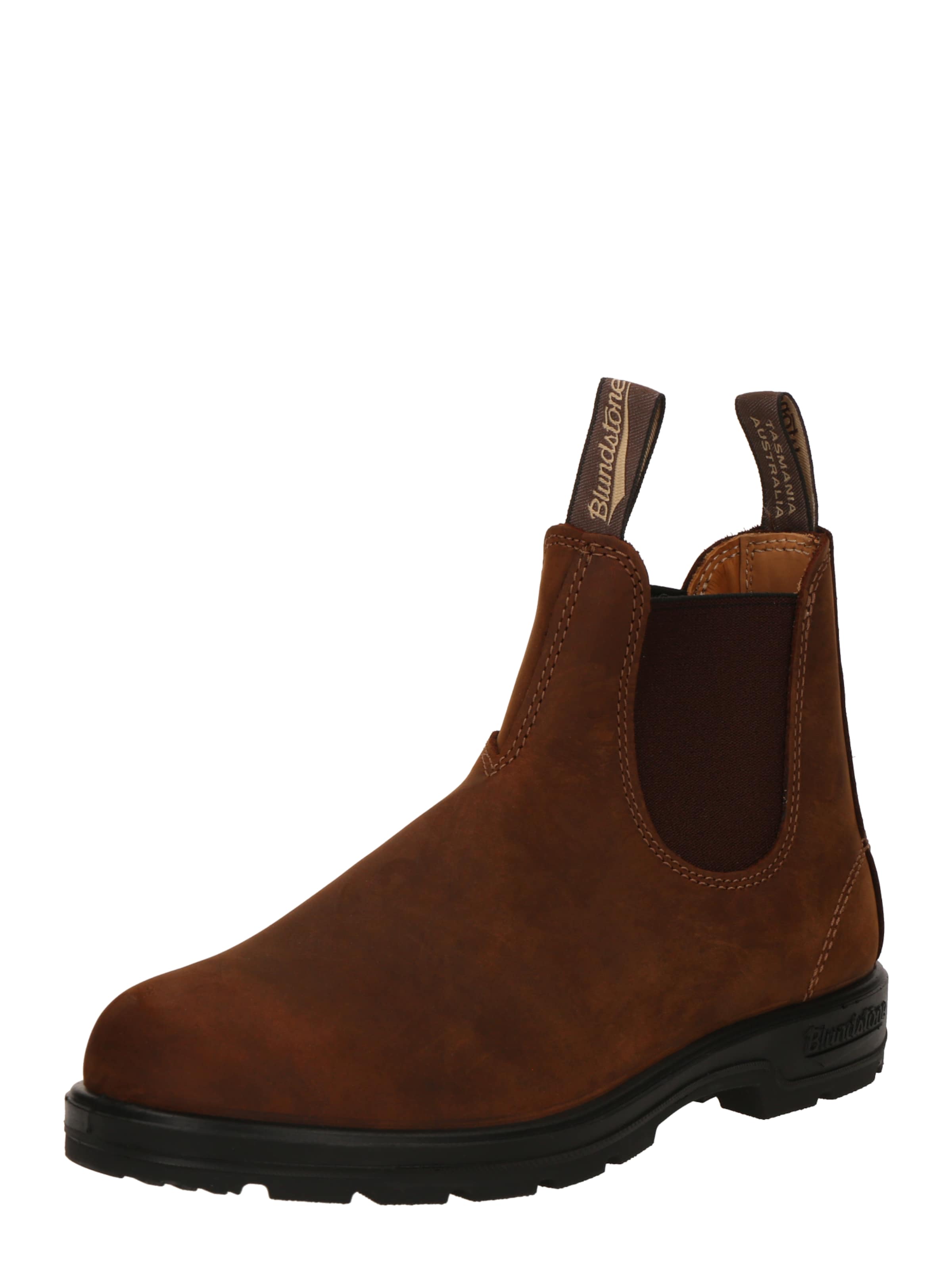 Blundstone - Botas chelsea em castanho: frente
