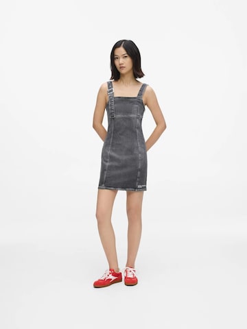 KARL LAGERFELD JEANS Obleka | siva barva: sprednja stran