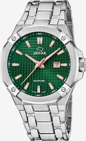 Jaguar Analoog horloge in Groen: voorkant