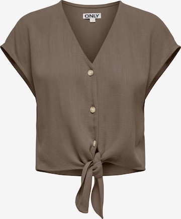 ONLY Blouse 'ONLSIESTA' in Brown: front