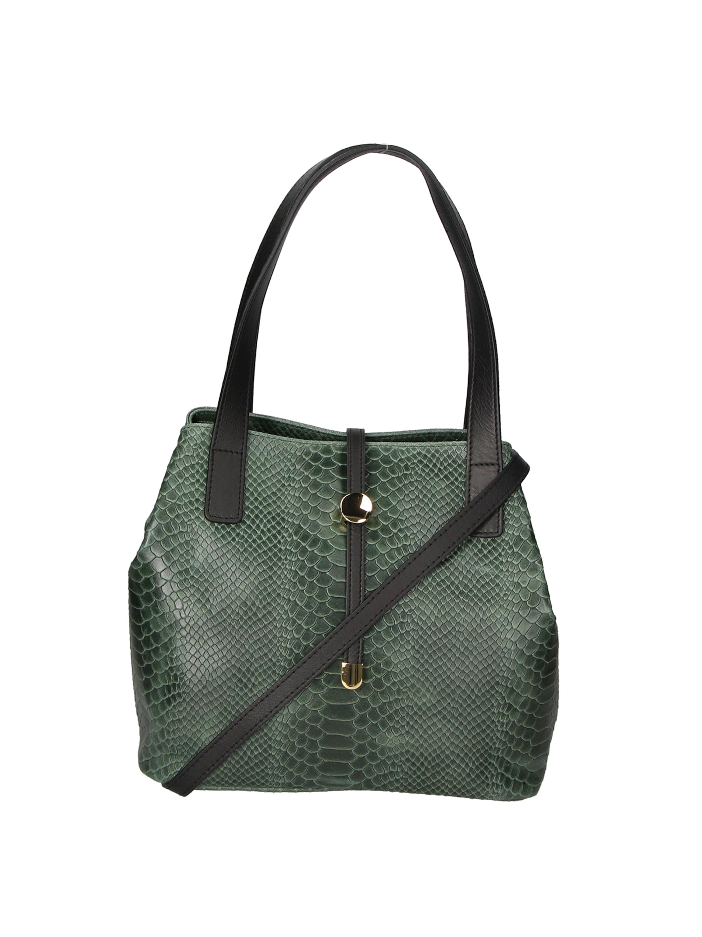 Gave Lux Handtas in Groen: voorkant