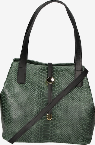 Borsa a mano di Gave Lux in verde: frontale