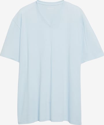 s.Oliver Men Big Sizes Shirt in Blue: front