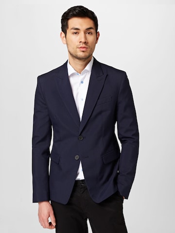 Coupe regular Veste de costume IRO en bleu : devant