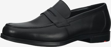 LLOYD Classic Flats in Black: front