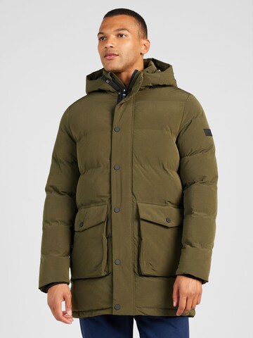 BLEND Winter jacket in Green: front