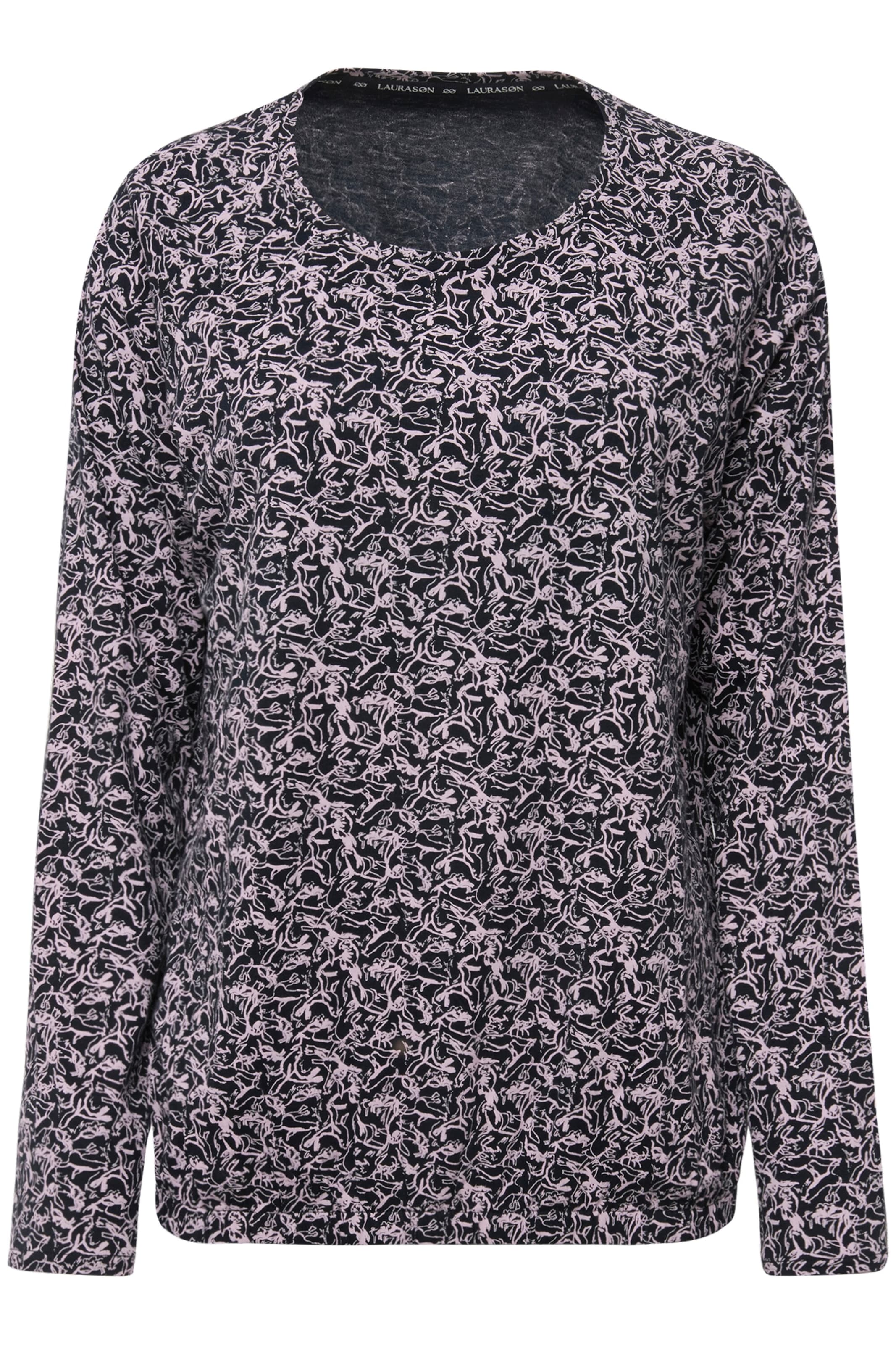 LAURASØN Shirt in Blauw: voorkant