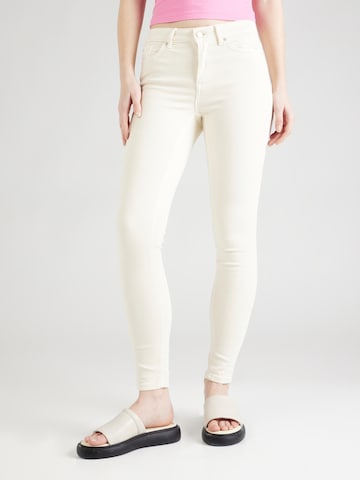 Skinny Jeans 'FLASH' di VERO MODA in beige: frontale