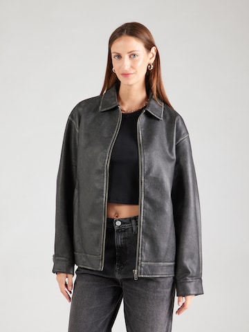 Miss Selfridge Between-Season Jacket in Black: front