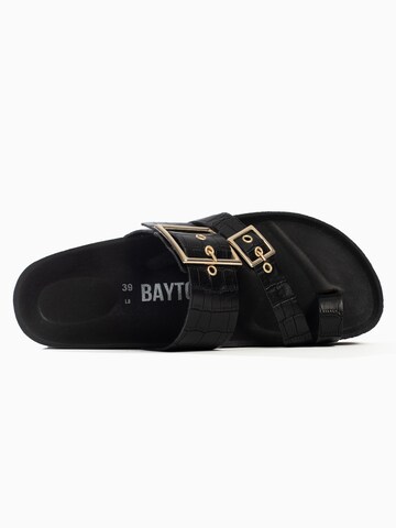 Bayton T-Bar Sandals 'Lucrezia' in Black