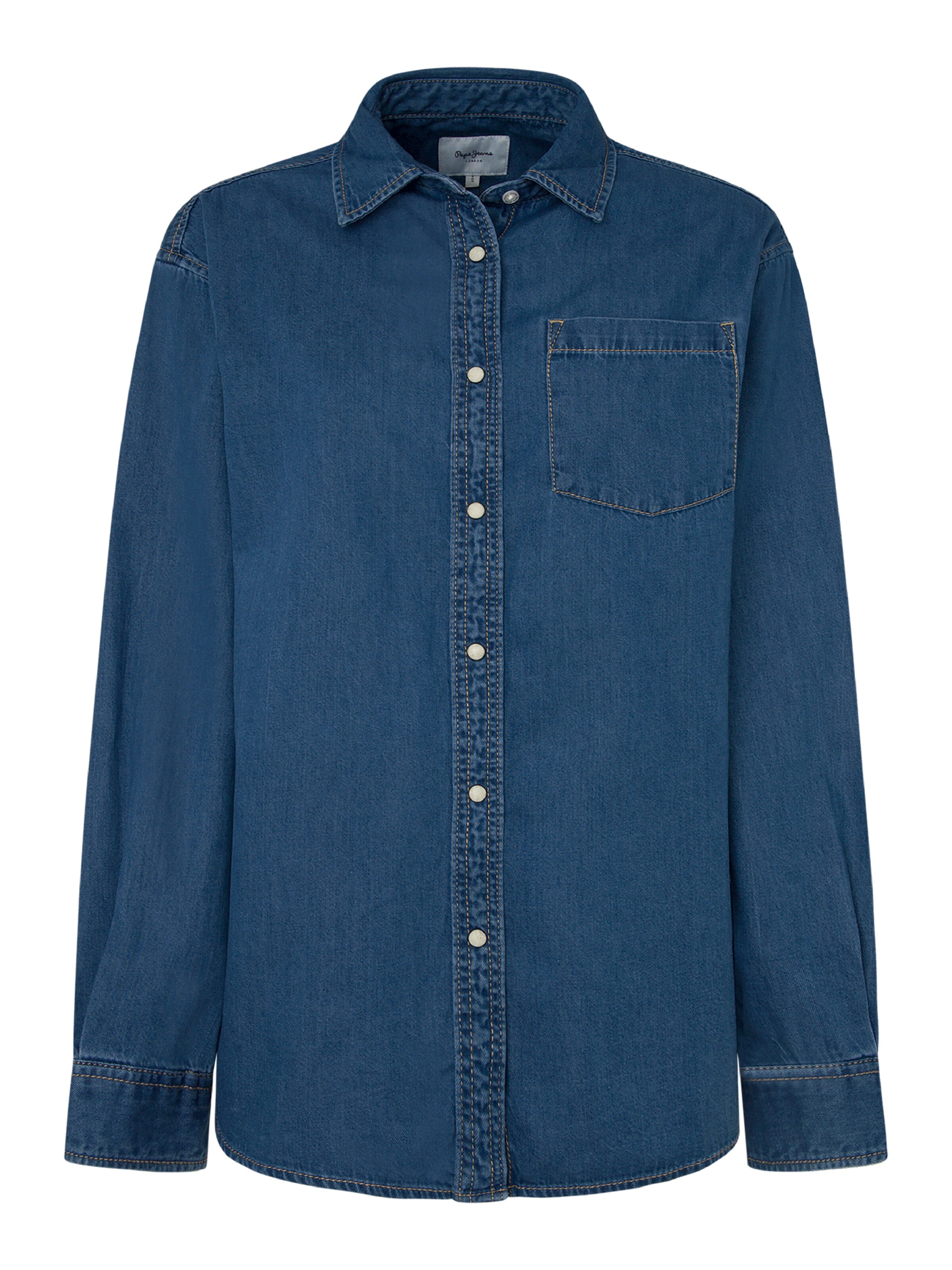 Pepe Jeans Μπλούζα σε μπλε: μπροστά