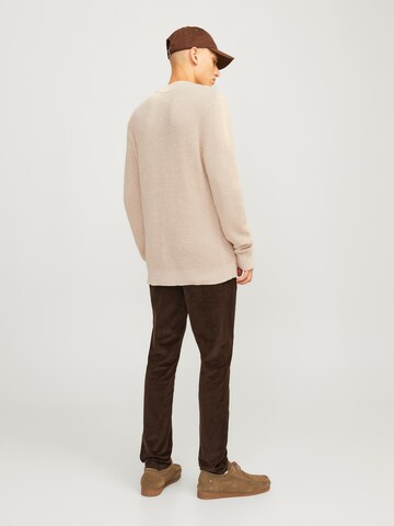 JACK & JONES Pulover 'JPRCCVIGGO' | bež barva