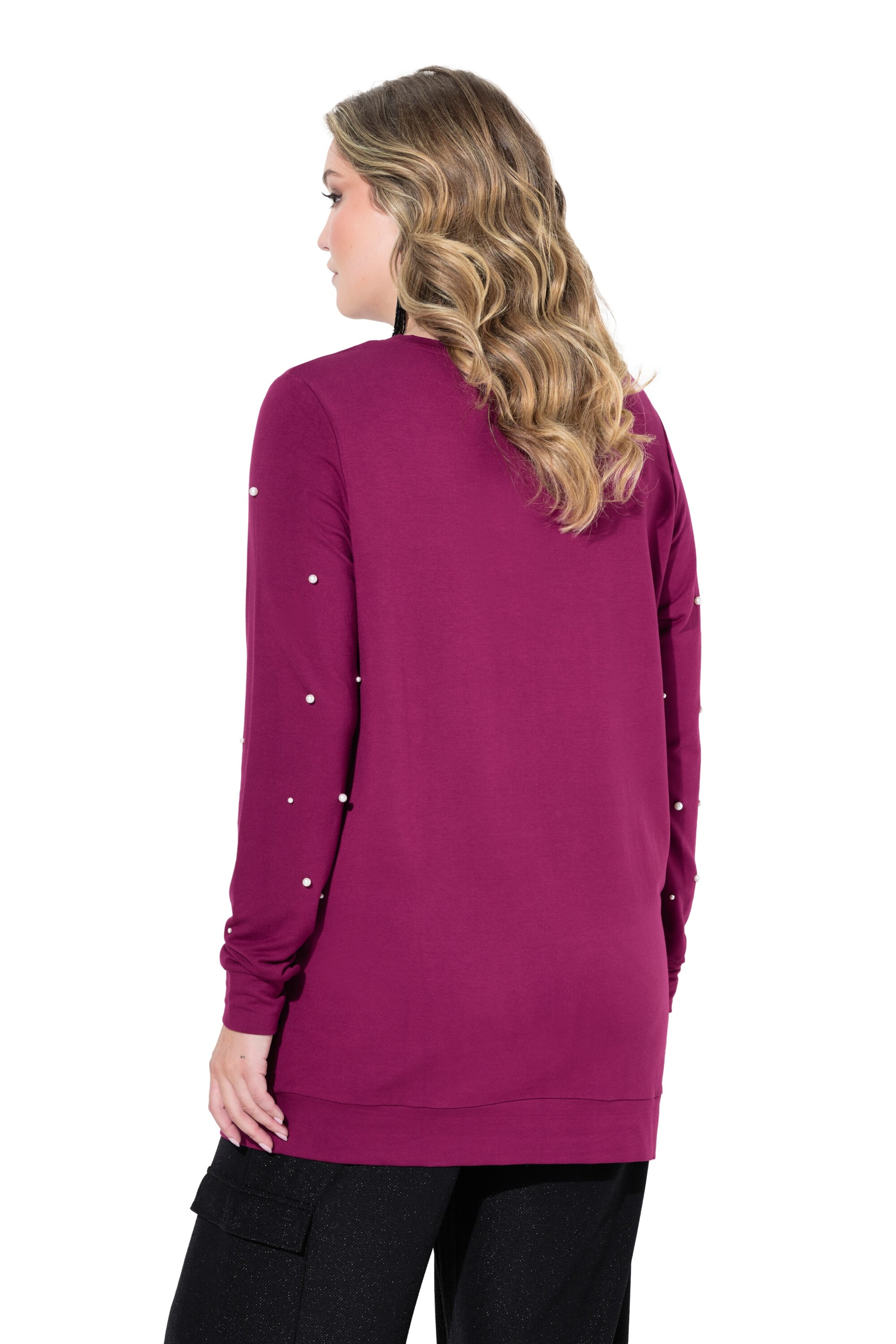 MIAMODA Sweatshirt in Lila