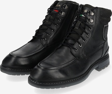 PANTOFOLA D'ORO Lace-Up Boots 'Massi' in Black