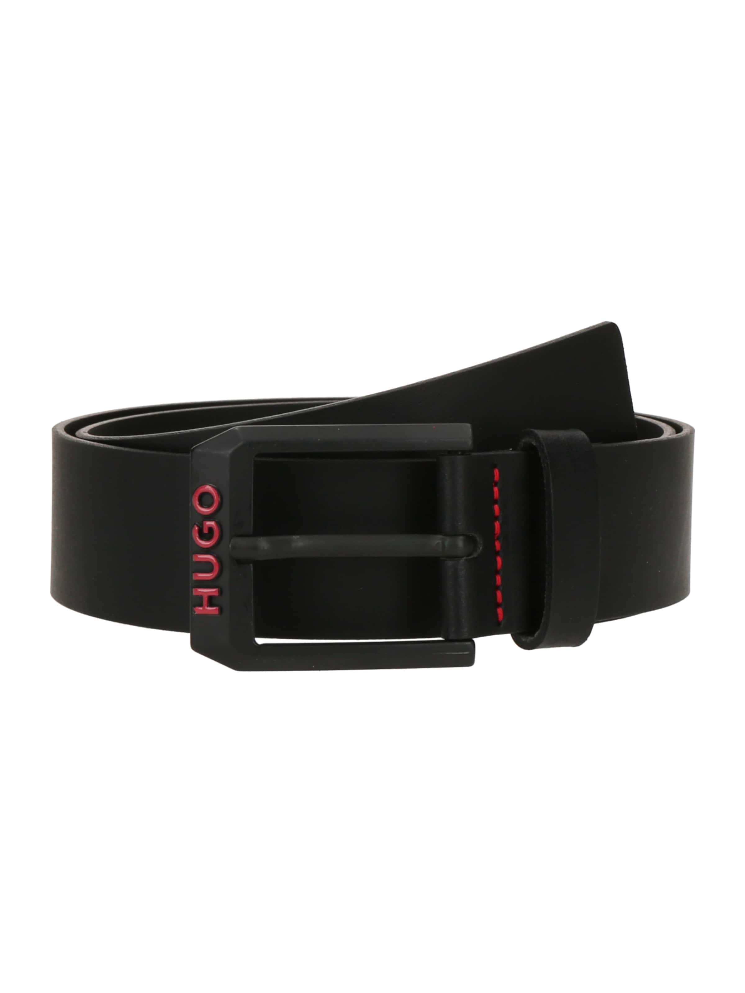 HUGO Gürtel 'Gelio-B' in Schwarz: Vorderseite