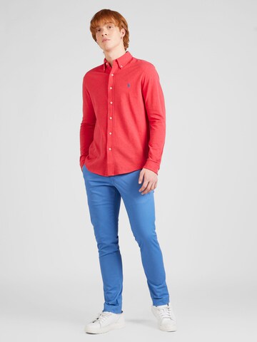 Slim fit Cămașă de la Polo Ralph Lauren pe roz