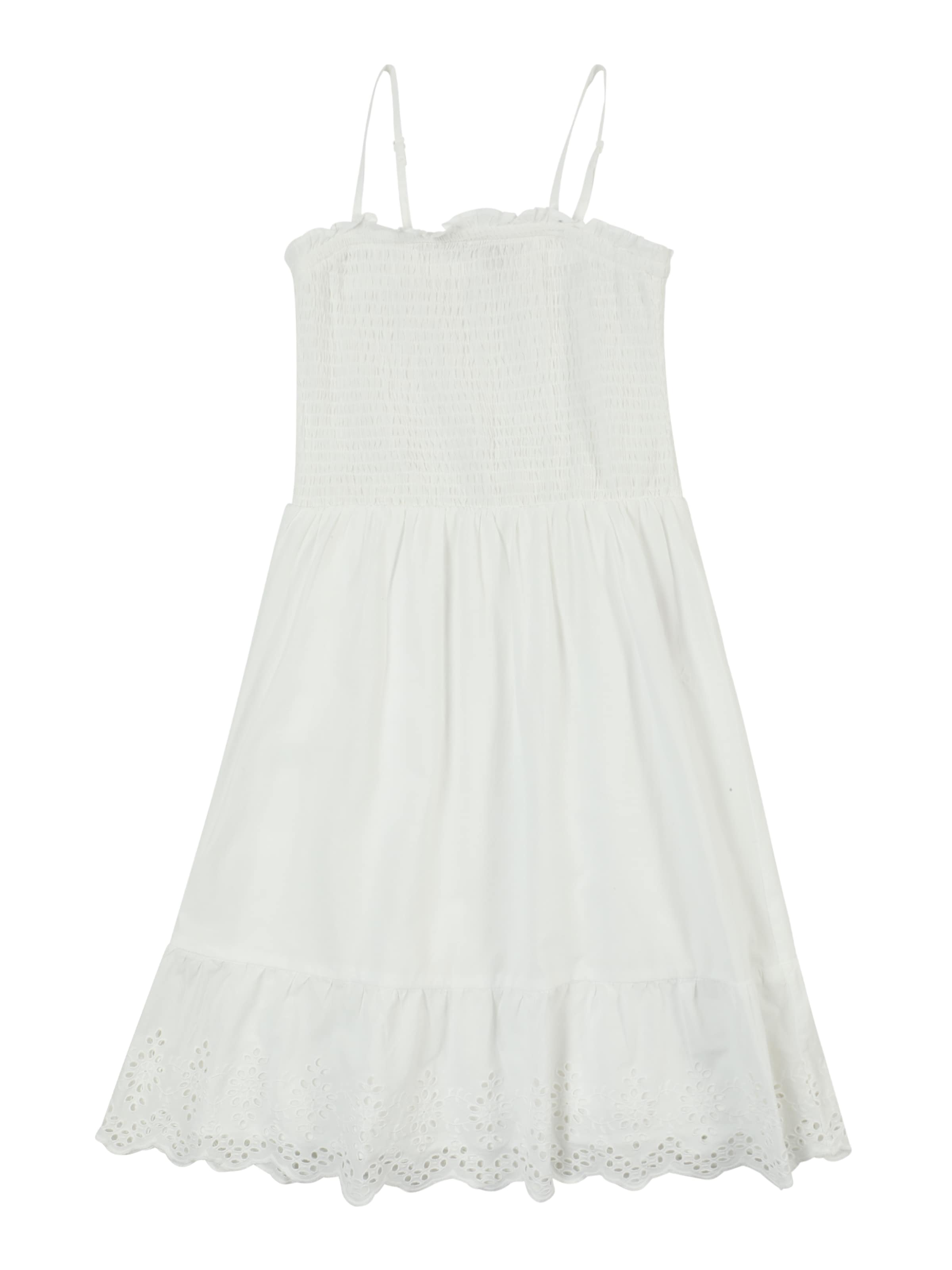 ONLY GIRLS Платье 'KOGLou' в Белый: спереди