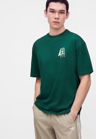 ADIDAS ORIGINALS T-Shirt 'Food Cart' in Grün