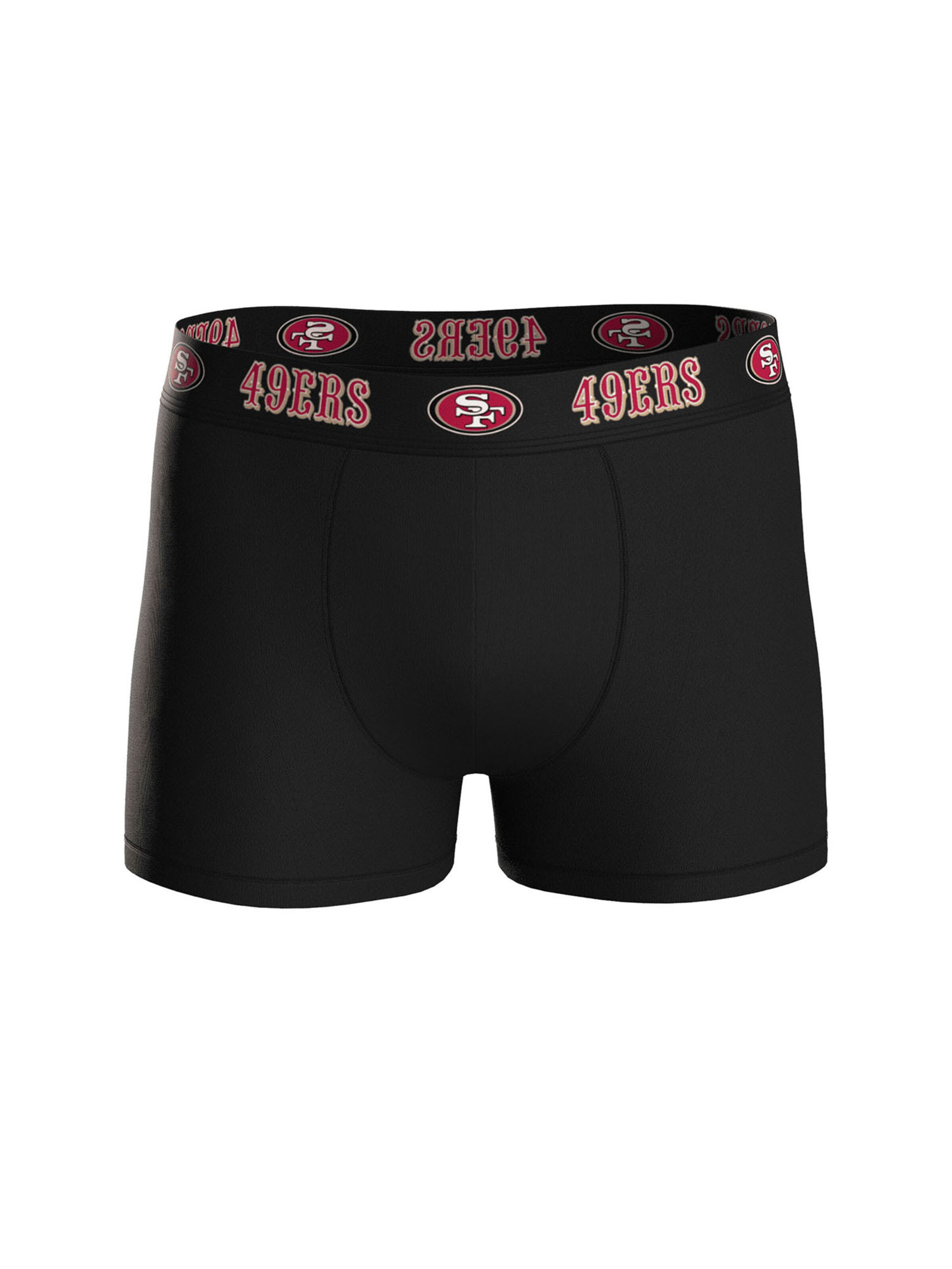 Huddle Boxershorts 'San Francisco 49Ers' in Grau