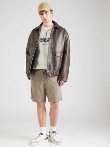 geltona JACK & JONES Marškinėliai 'JCOLido'