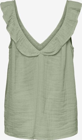 Top 'Lelou' di PIECES in verde