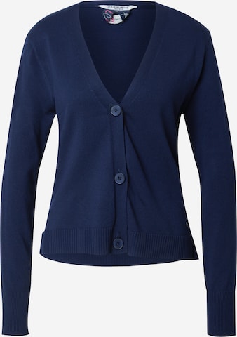 ZABAIONE Knit cardigan 'Ch44arlotte' in Blue: front