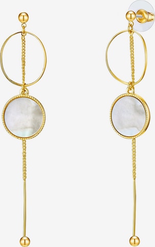 Lulu & Jane Ohrringe in Gold: Vorderseite