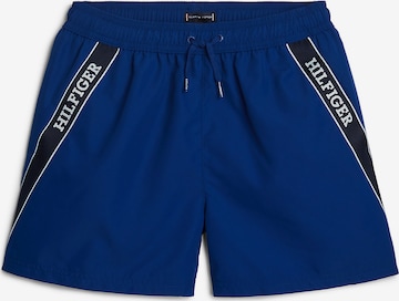 TOMMY HILFIGER Swim Trunks in Blue: front