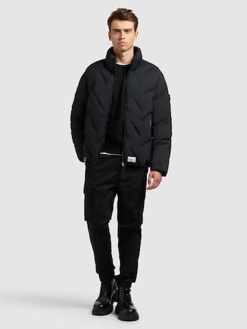 Veste d’hiver 'Clover' khujo en bleu