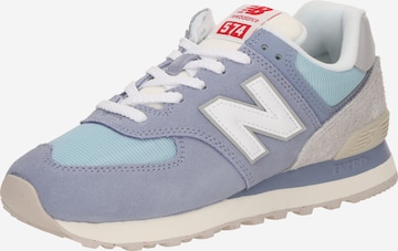 new balance Matalavartiset tennarit '574' värissä lila: etupuoli