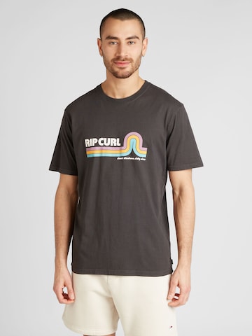 Tricou funcțional 'REVIVAL MUMMA' de la RIP CURL pe negru: față