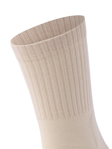 FALKE Run Rib Crew in Beige