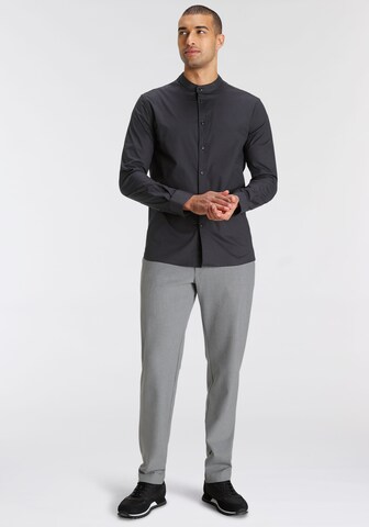 BRUNO BANANI Regular fit Business Shirt in Grey