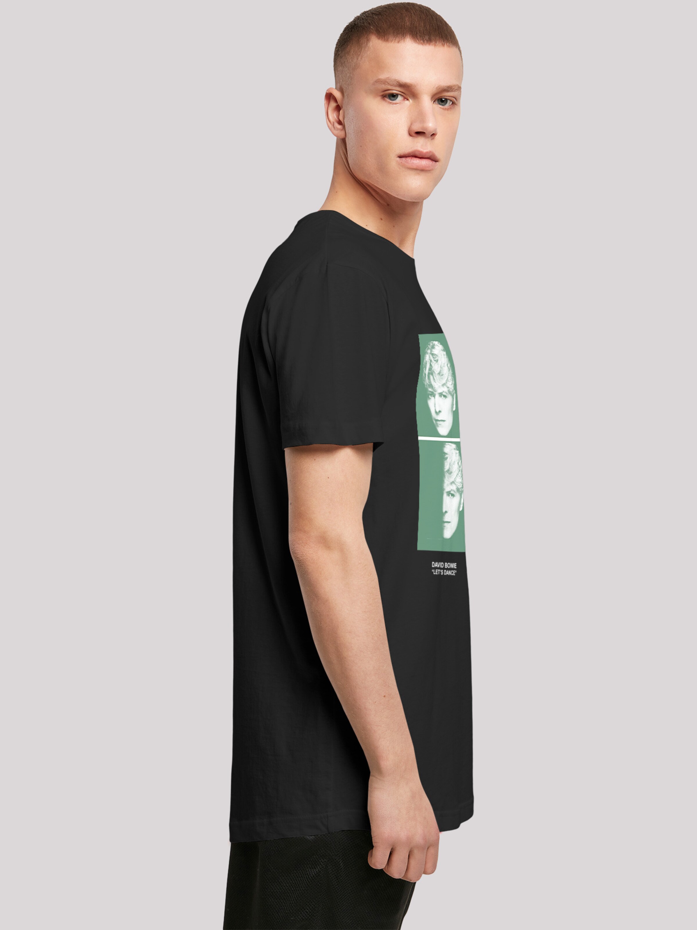 T-Shirt 'David Bowie' F4NT4STIC en noir