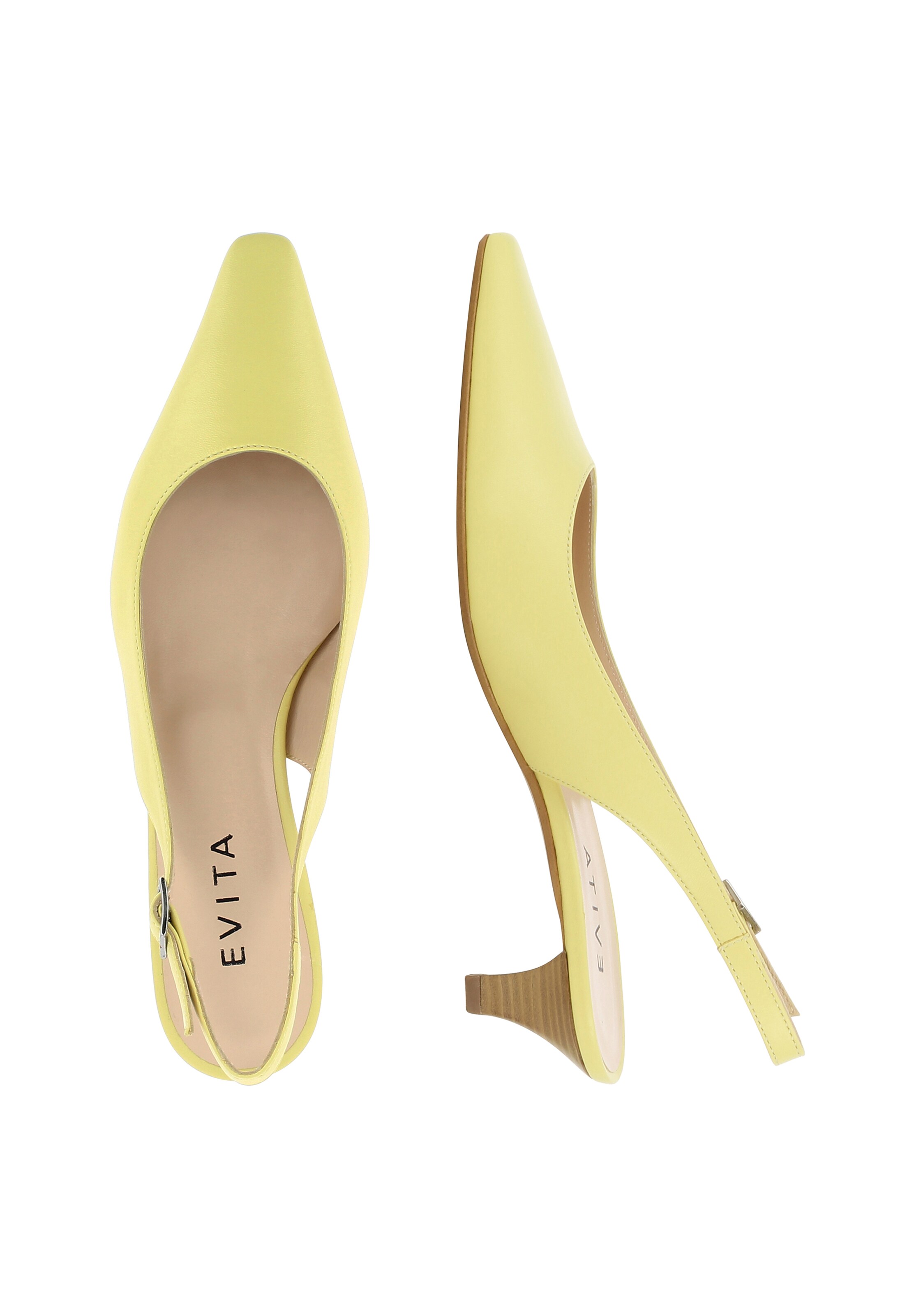 EVITA Slingpumps 'Lia' in Geel