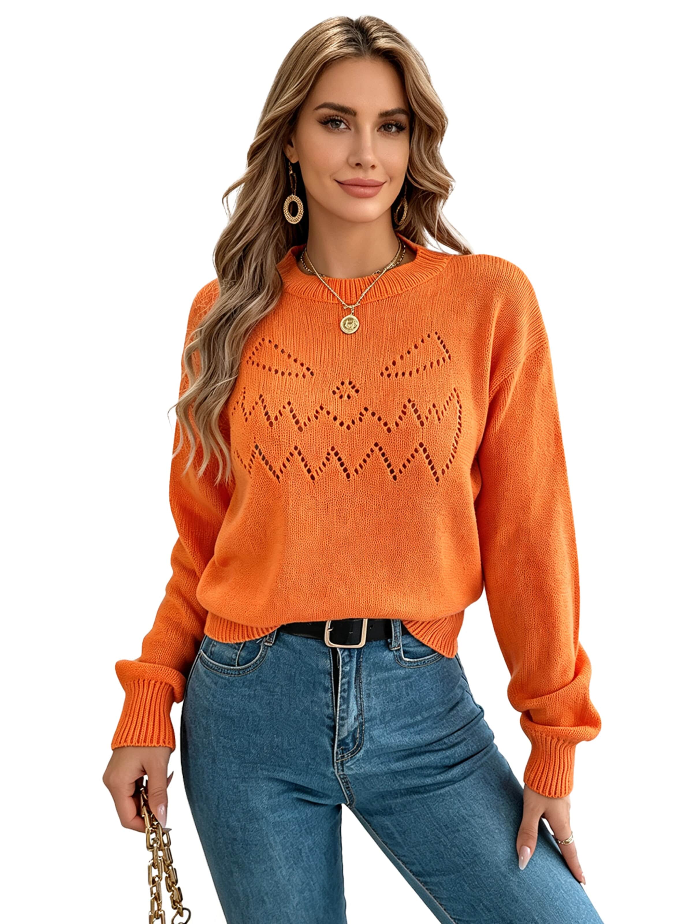 KoJooin Sweater in XL in Orange, Item view