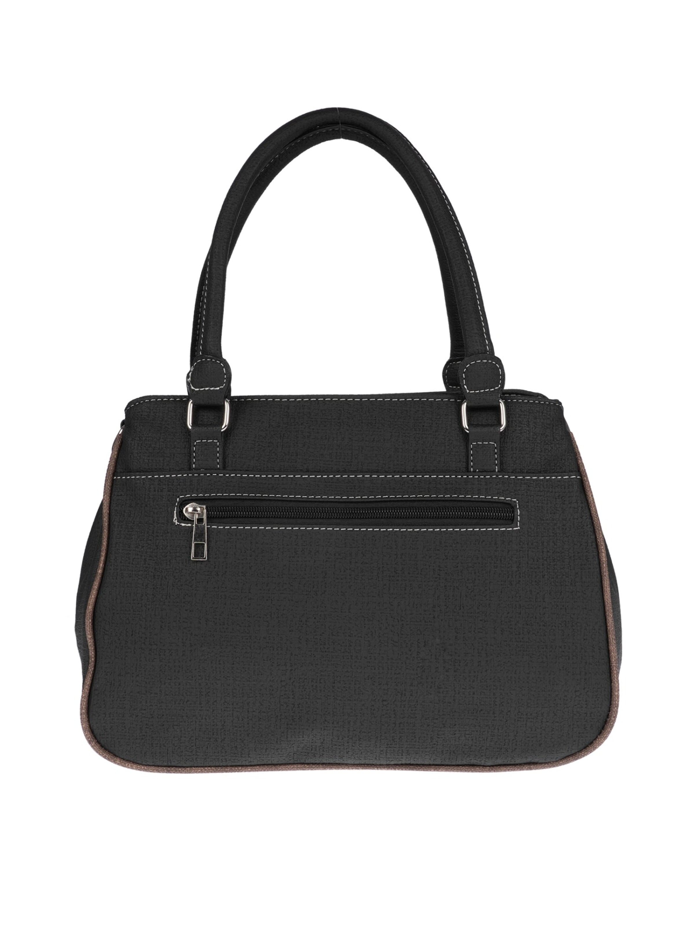 Christian Wippermann Handtasche 'Große Damen Tasche Umhängetasche Schultertasche'‌ in Schwarz