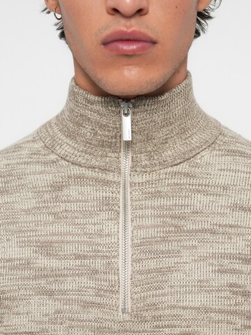 SELECTED Pullover 'SLHDANE' in Beige