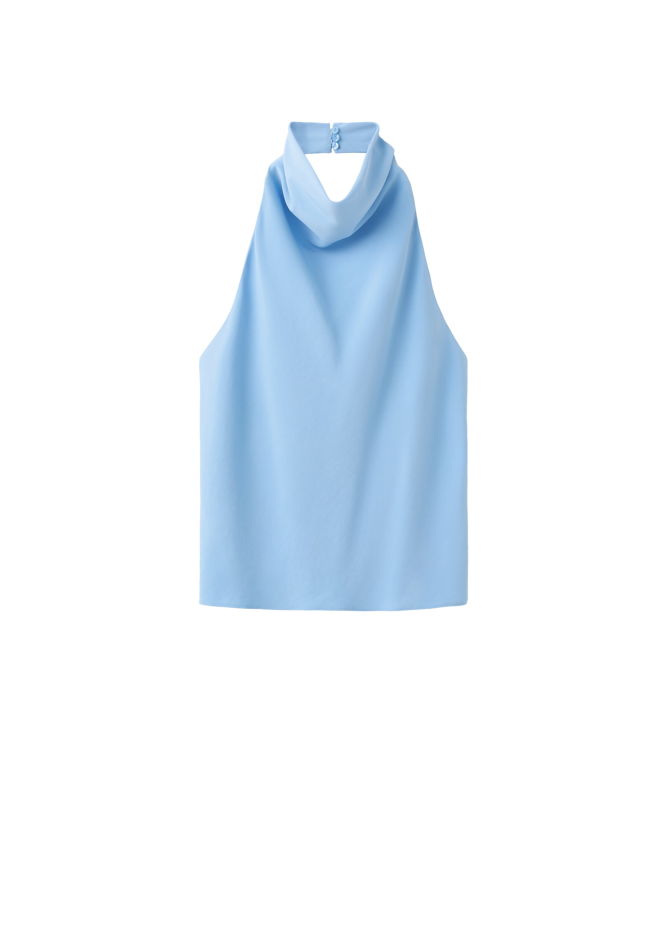 MANGO Top 'DALIAS' in Blau: Vorderseite