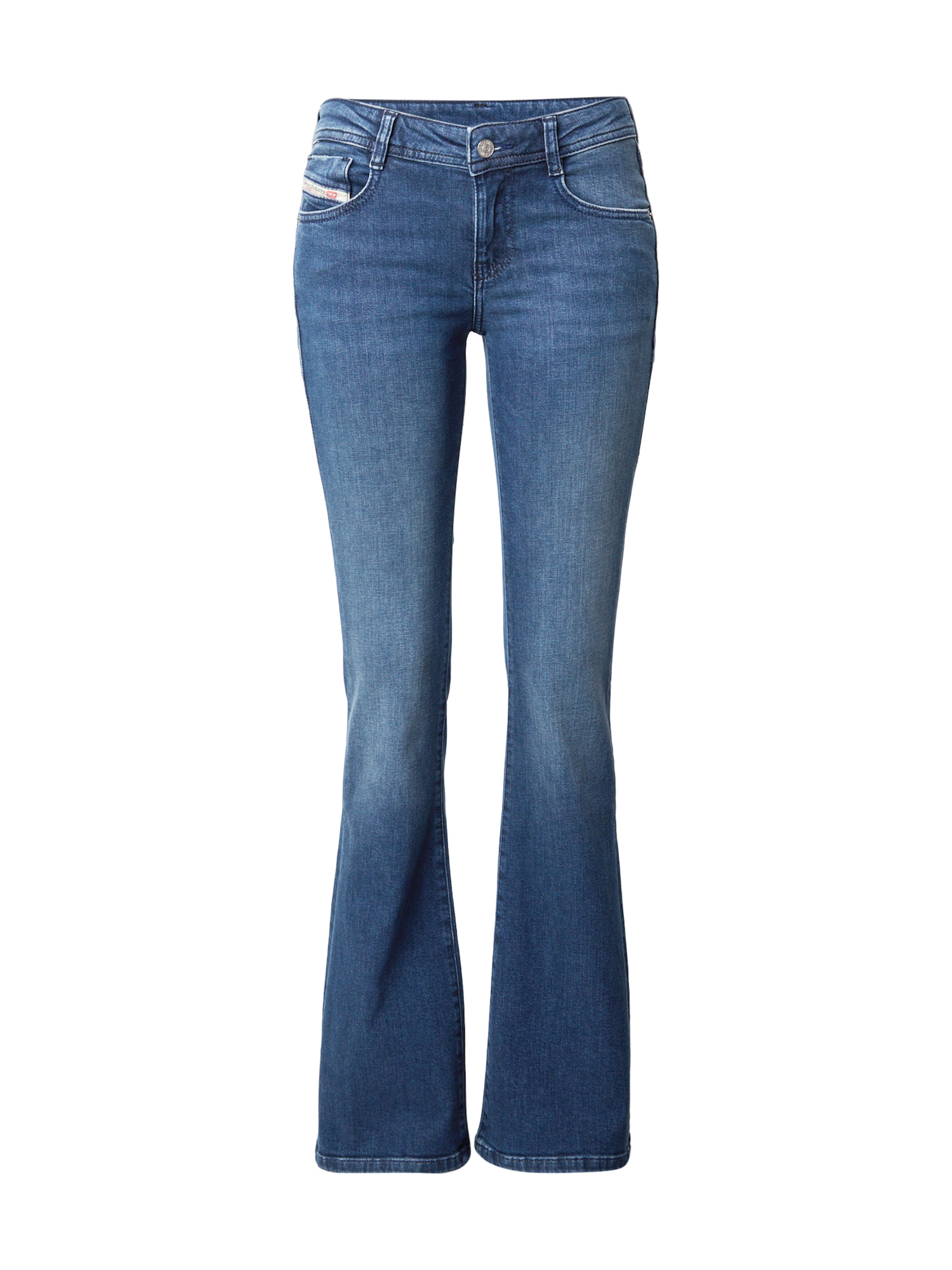 Flared Jeans &#x27;1969 D-EBBEY&#x27; di DIESEL in blu: frontale