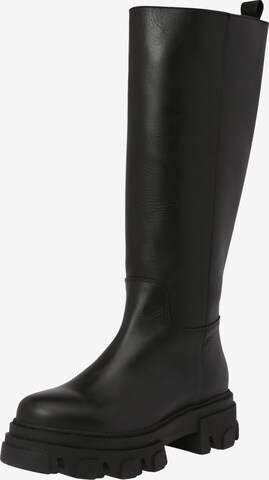 Bottes 'Ginny' Bianco en noir : devant