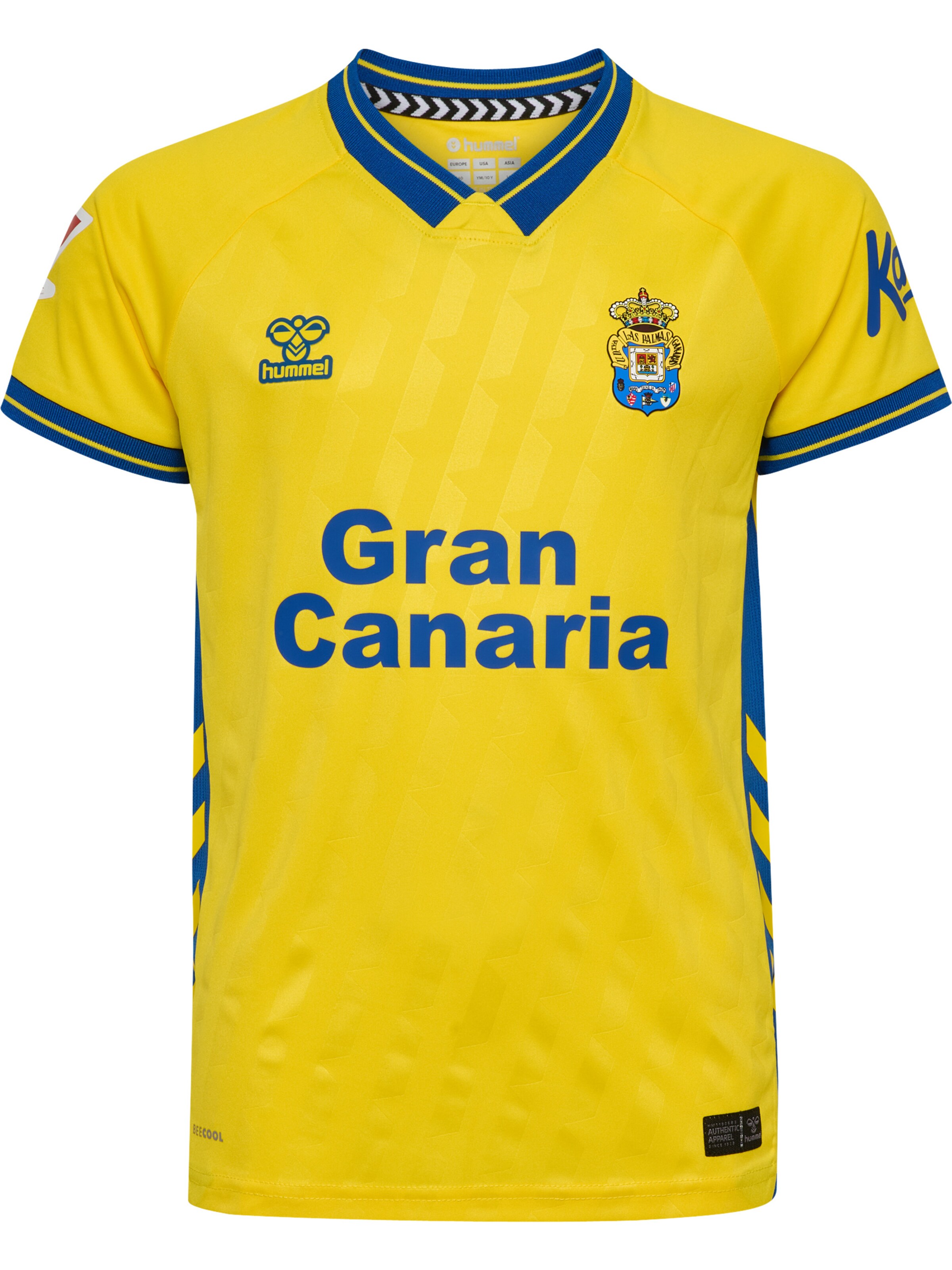 Hummel Functioneel shirt 'UDLP 25/26 Home' in Geel: voorkant