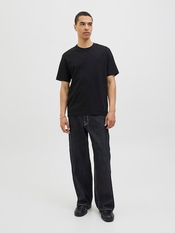 JACK & JONES Koszulka 'JJEAUSTIN' w kolorze czarny