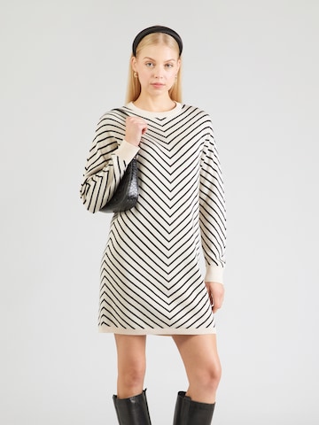 VERO MODA Πλεκτό φόρεμα 'VMCapricorn' σε μπεζ: μπροστά