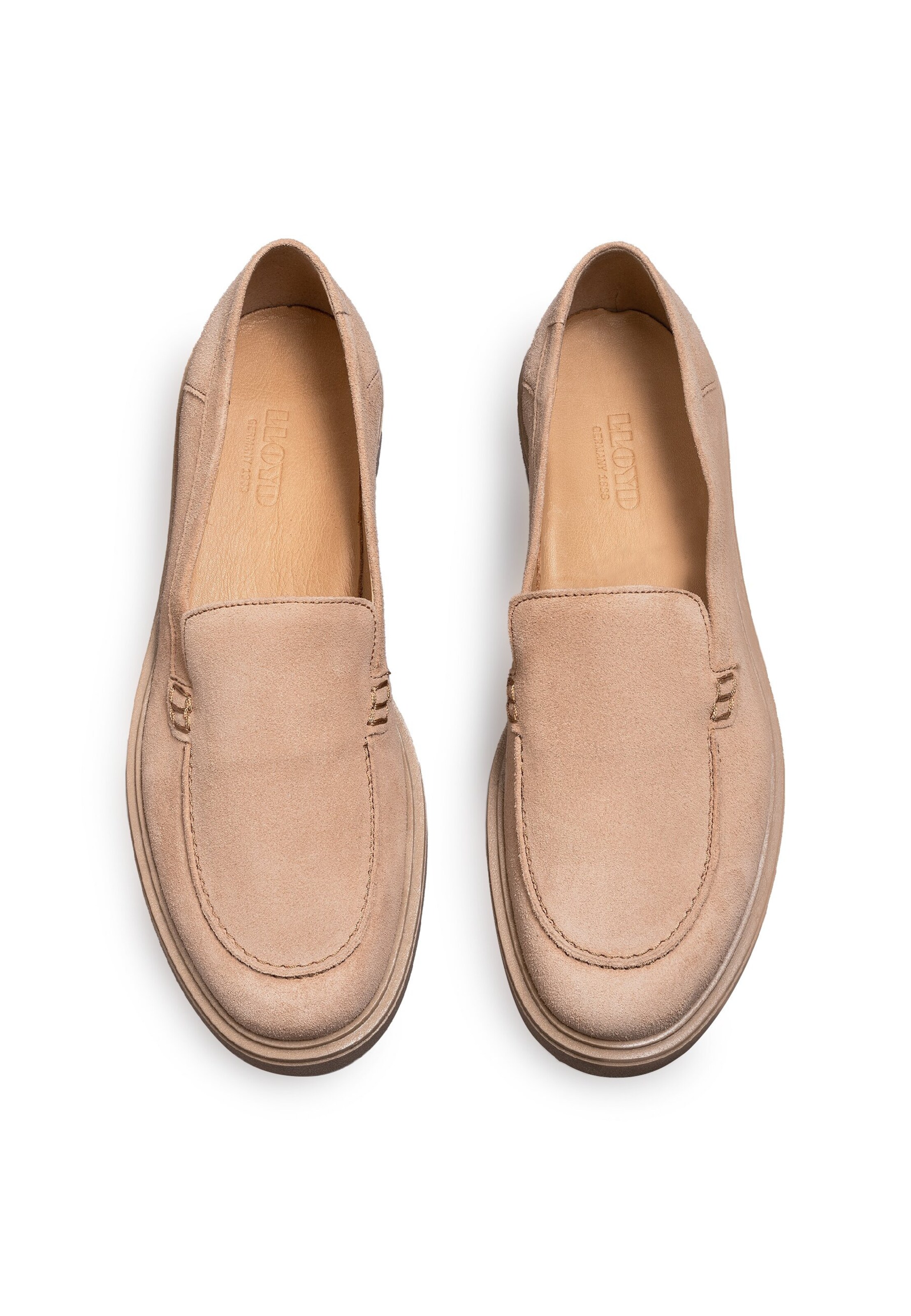 LLOYD Classic Flats in Beige