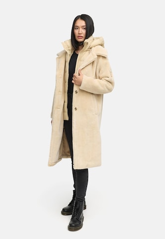 NAVAHOO Wintermantel in Beige